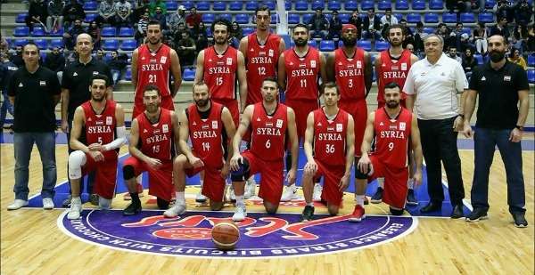لاعبو منتخب سوريا