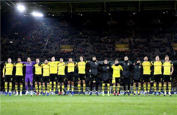 لاعبو بوروسيا دورتموند