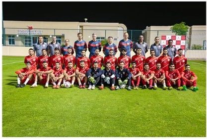 لاعبو منتخب البحرين