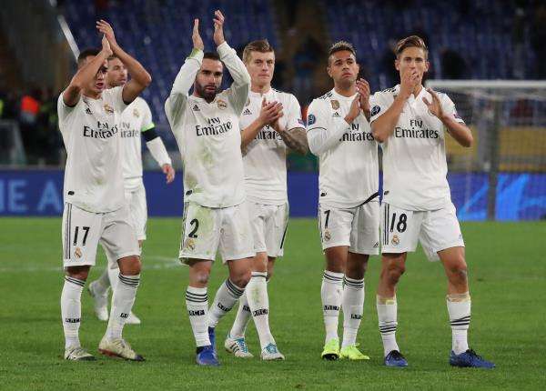 لاعبو ريال مدريد