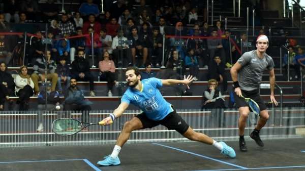 من مباراة عبد الجواد وإلياس