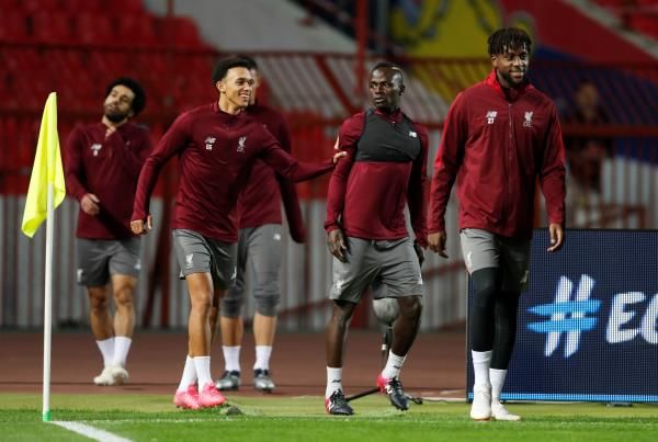 لاعبو ليفربول