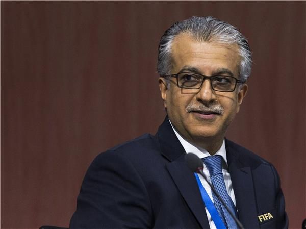 الشيخ سلمان بن إبراهيم آل خليفة رئيس الاتحاد الآسيوي الحالي