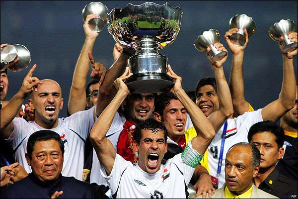 من تتويج المنتخب العراقي في 2007