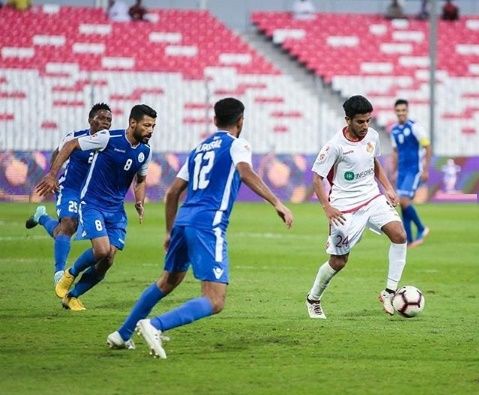 لقطة من المباراة