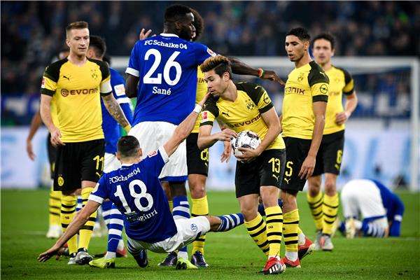 جانب من المباراة