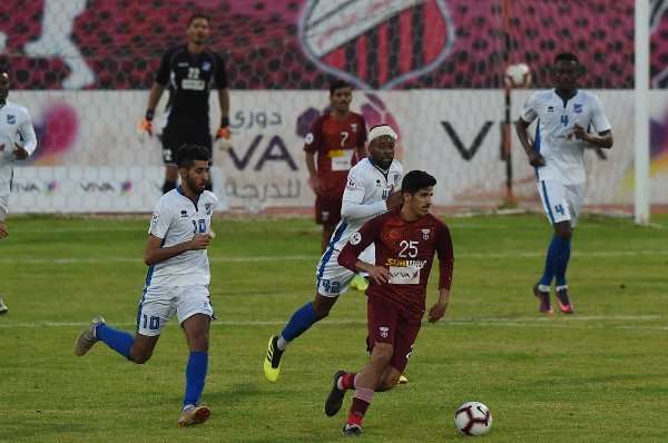 لقطة من المباراة