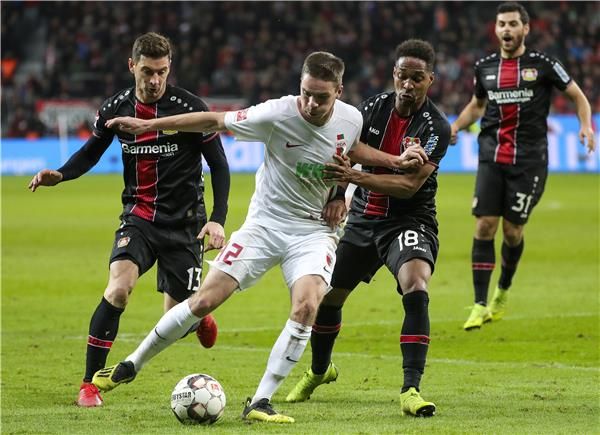 من مباراة ليفركوزن وأوجسبورج