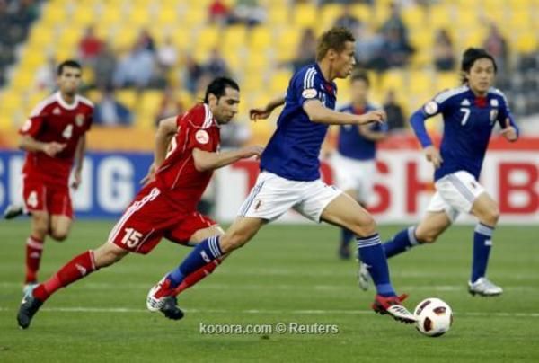 مباراة سابقة لليابان