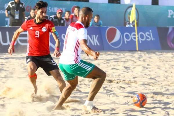 لقطة من المباراة