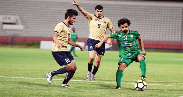 لقطة من المباراة