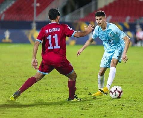 جانب من المباراة