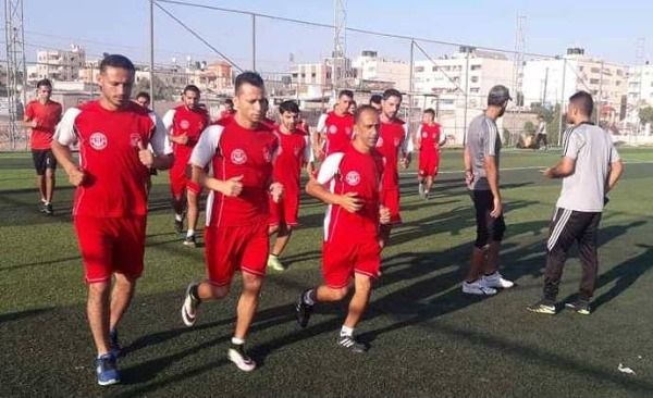 لاعبو شباب خانيونس