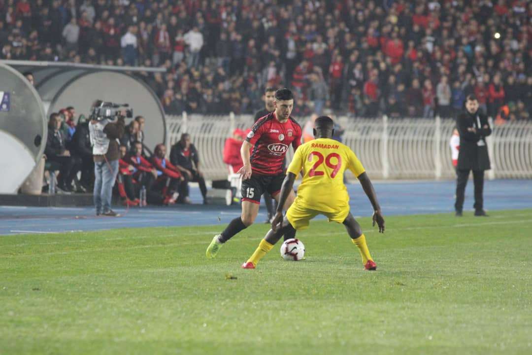 جانب من المباراة