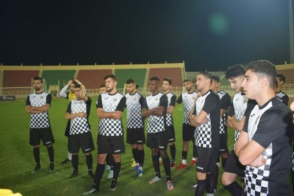 جانب من تدريبات الأولمبي الأردني