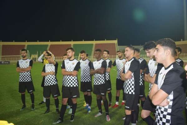 جانب من تدريبات الأولمبي الأردني