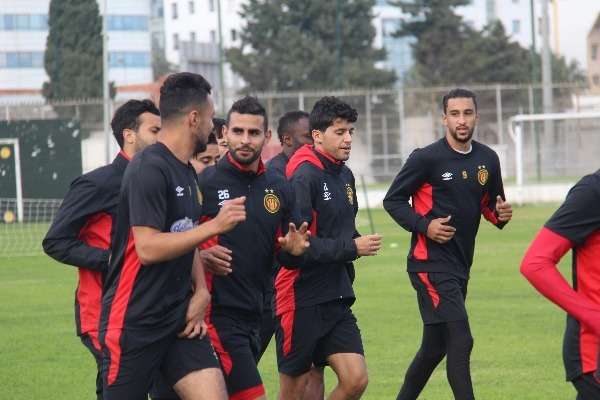 من آخر حصة تدريبية للترجي في تونس