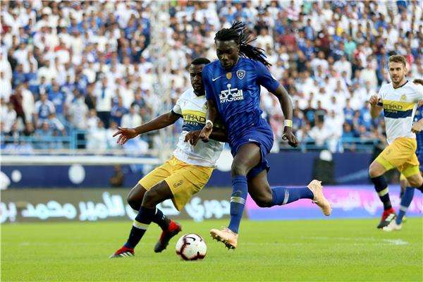 من لقاء الهلال والنصر