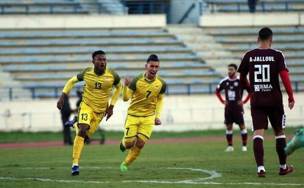 لقطة من المباراة