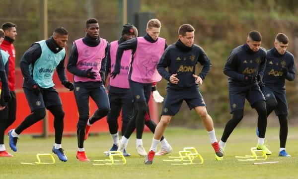 جانب من التدريبات