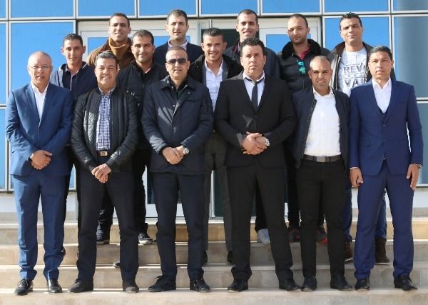 من اجتماع وديع الجريء بالحكام 