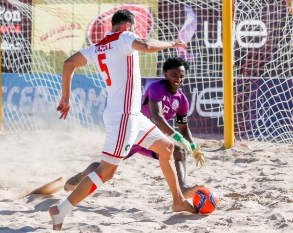 لقطة من المباراة