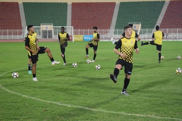 من تدريبات منتخب الأردن