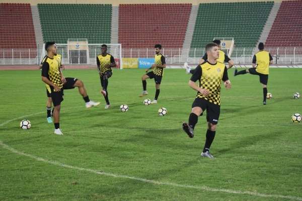 من تدريبات منتخب الأردن