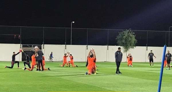 جانب من التدريبات 