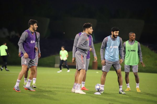 جانب من التدريبات 