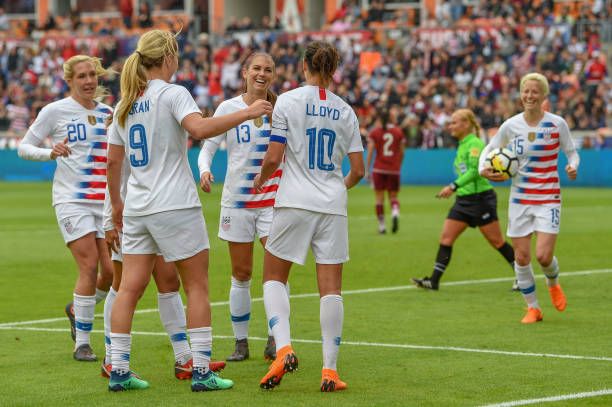 لاعبات منتخب أمريكا