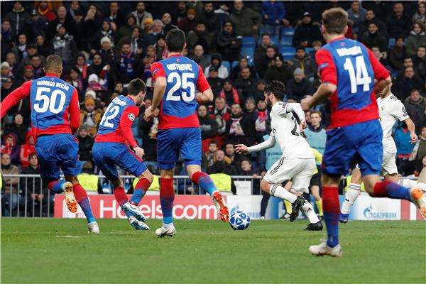 جانب من المباراة