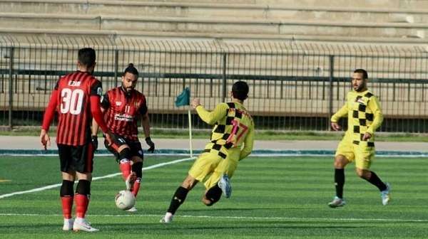 جانب من مباراة بالدوري