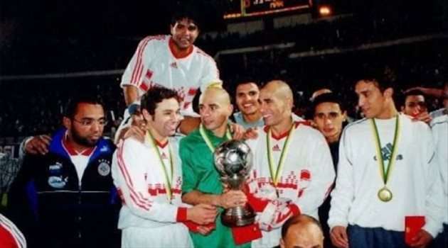 فريق الزمالك المتوج باللقب الأفريقي