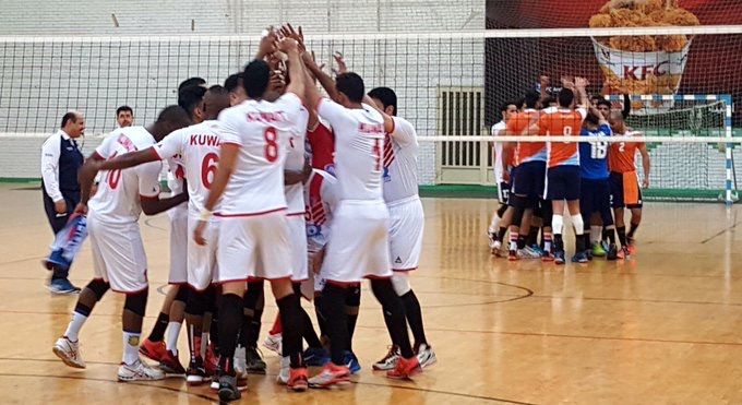  فريق الكرة الطائرة بالكويت