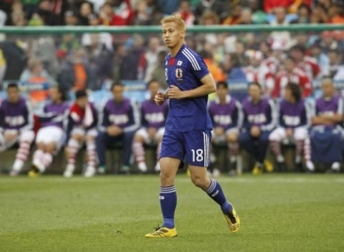 كيسوكي هوندا برقمه المعهود 18