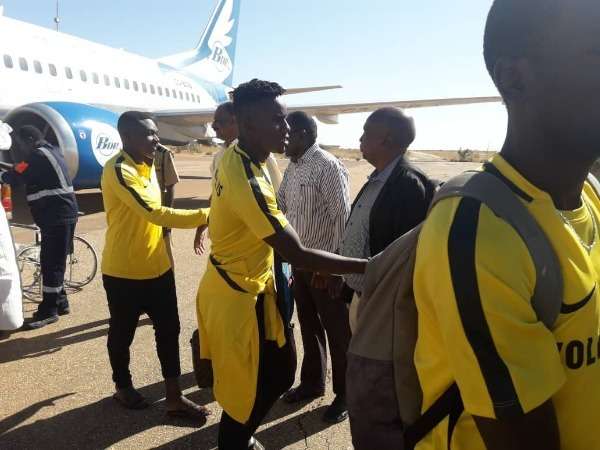 جانب من وصول البعثة