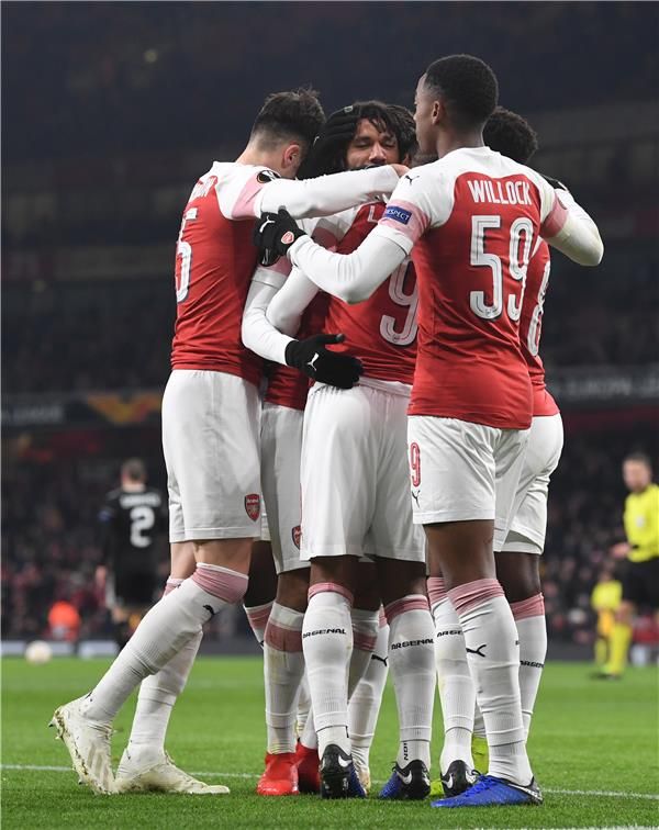 لاعبو آرسنال