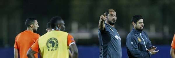 الشعباني خلال تدريبات الترجي