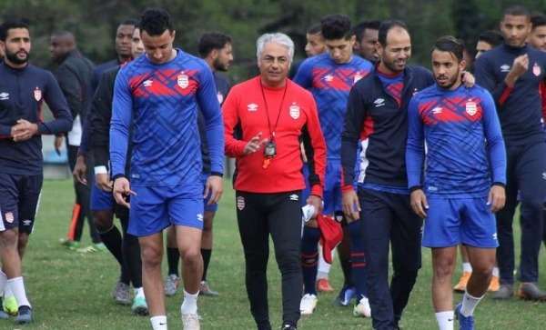 جانب من تدريبات اليوم