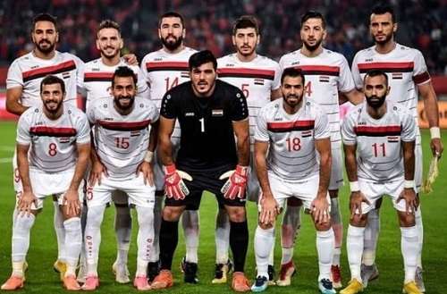 لاعبو منتخب سوريا