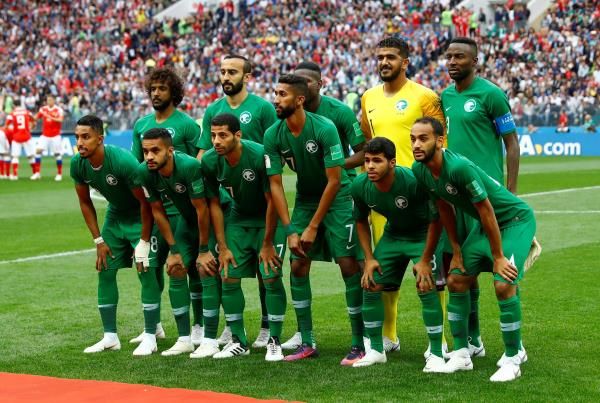 المنتخب السعودي في افتتاح المونديال