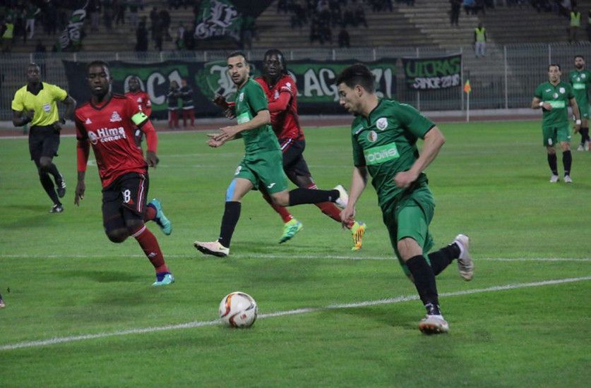 جانب من المباراة