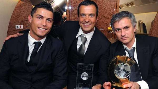 مينديز مع مورينيو ورونالدو