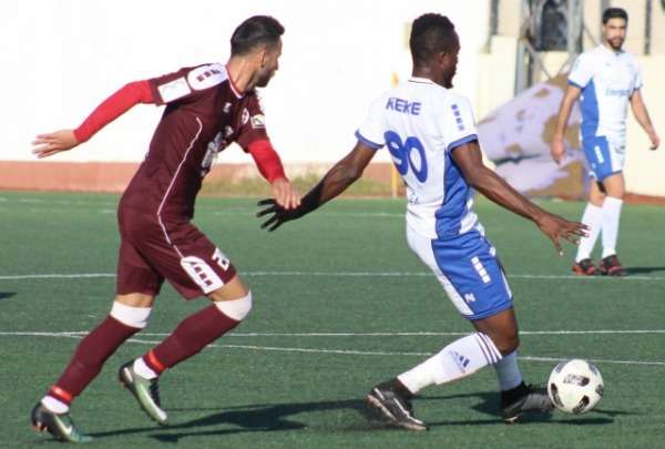 جانب من المباراة