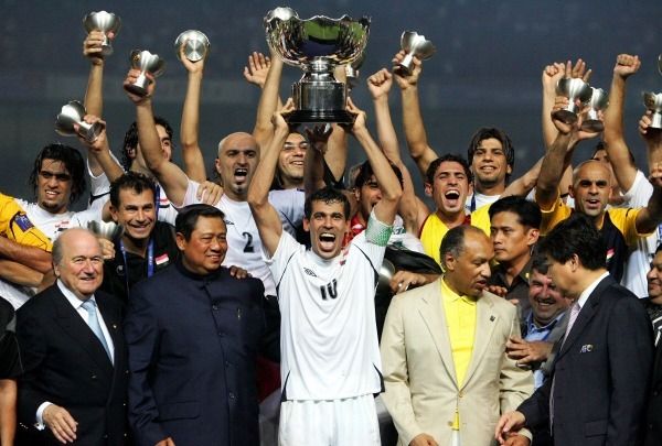 منتخب العراق بطل نسخة 2007