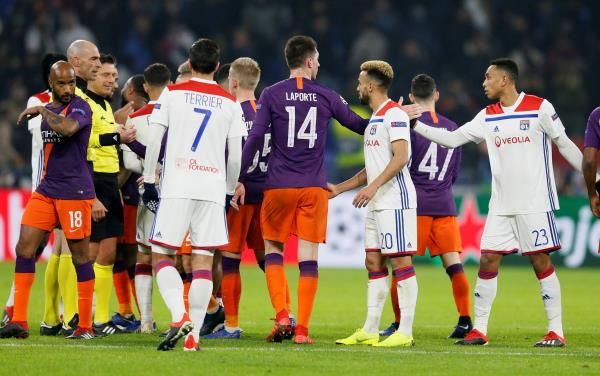 إحدى مباريات مانشستر سيتي في دوري الأبطال