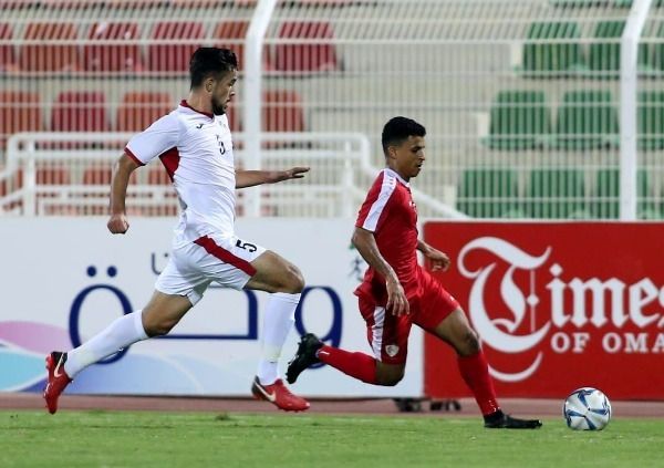 من ودية الأولمبي العماني ونظيره الأردني