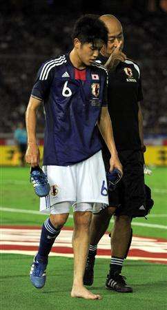 يوتشيدا عندما تعرض للإصابة