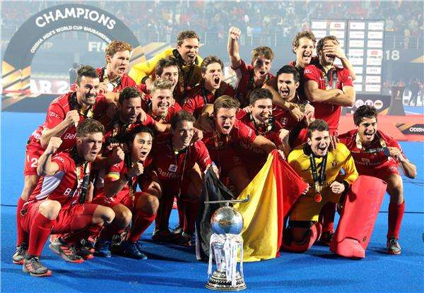 من تتويج منتخب بلجيكا